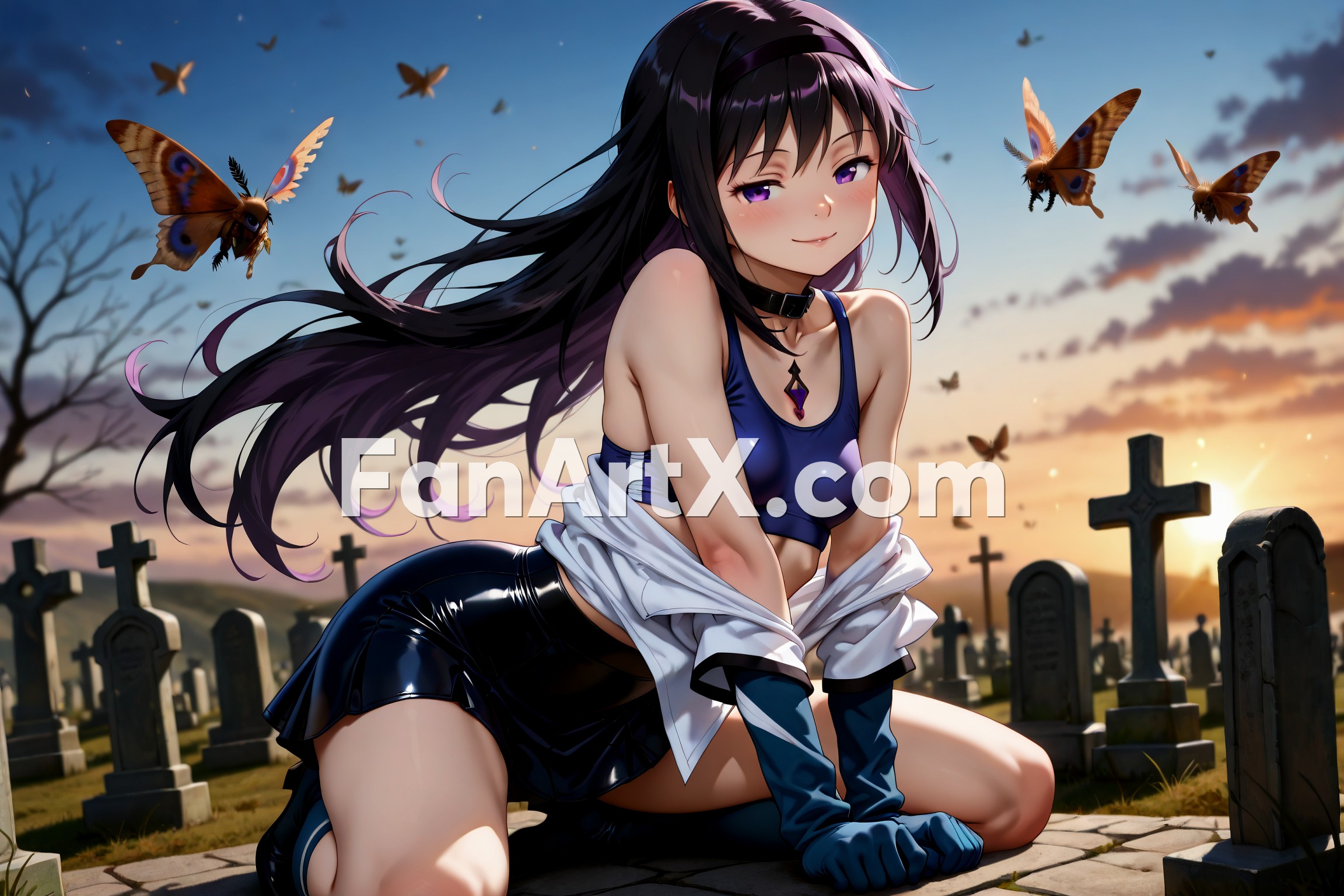 Akemi Homura Puella Magi Madoka Magica Fanart 4961553